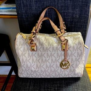 Slightly used Michael Kors satchel.